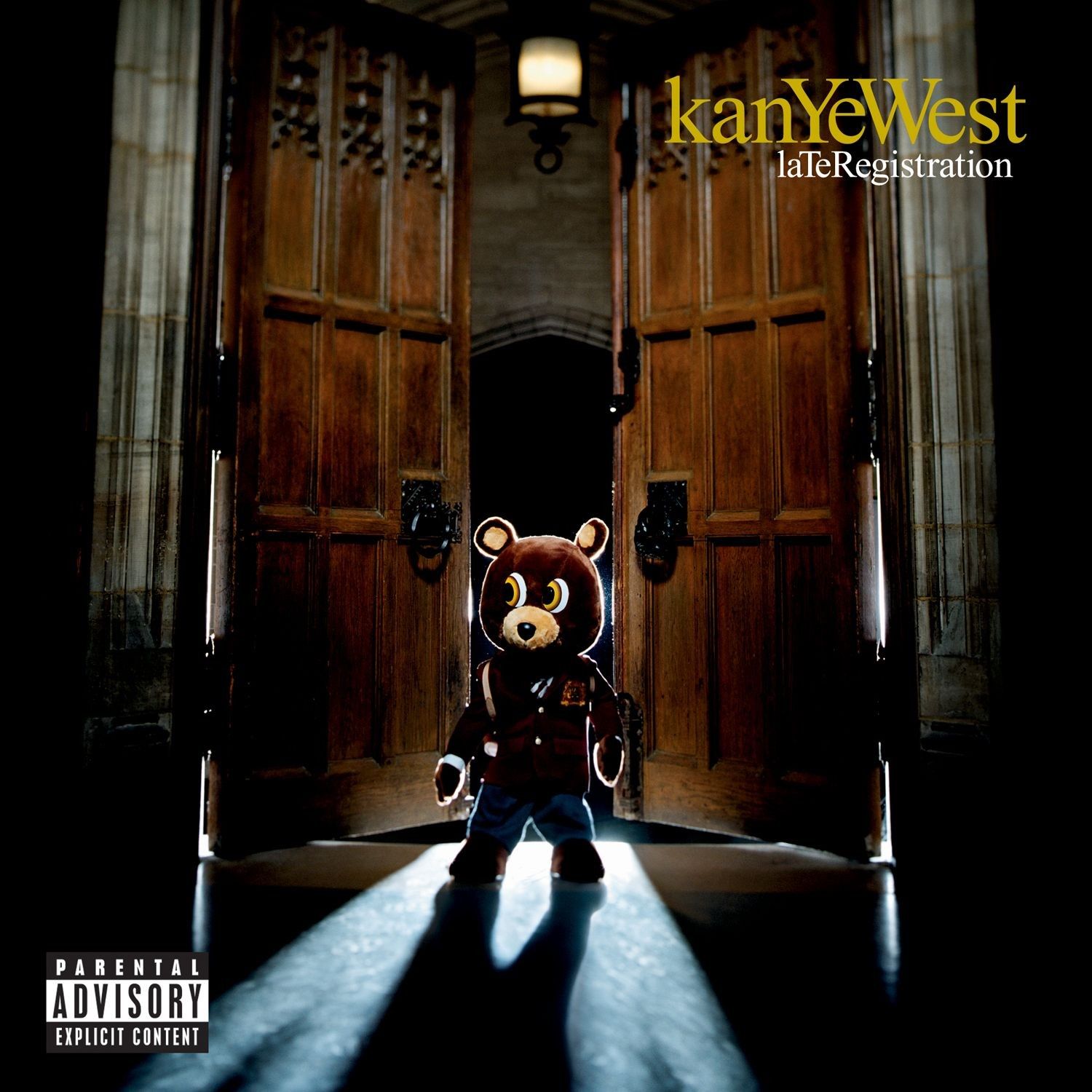 The album cover for Kanye West's Late Registration