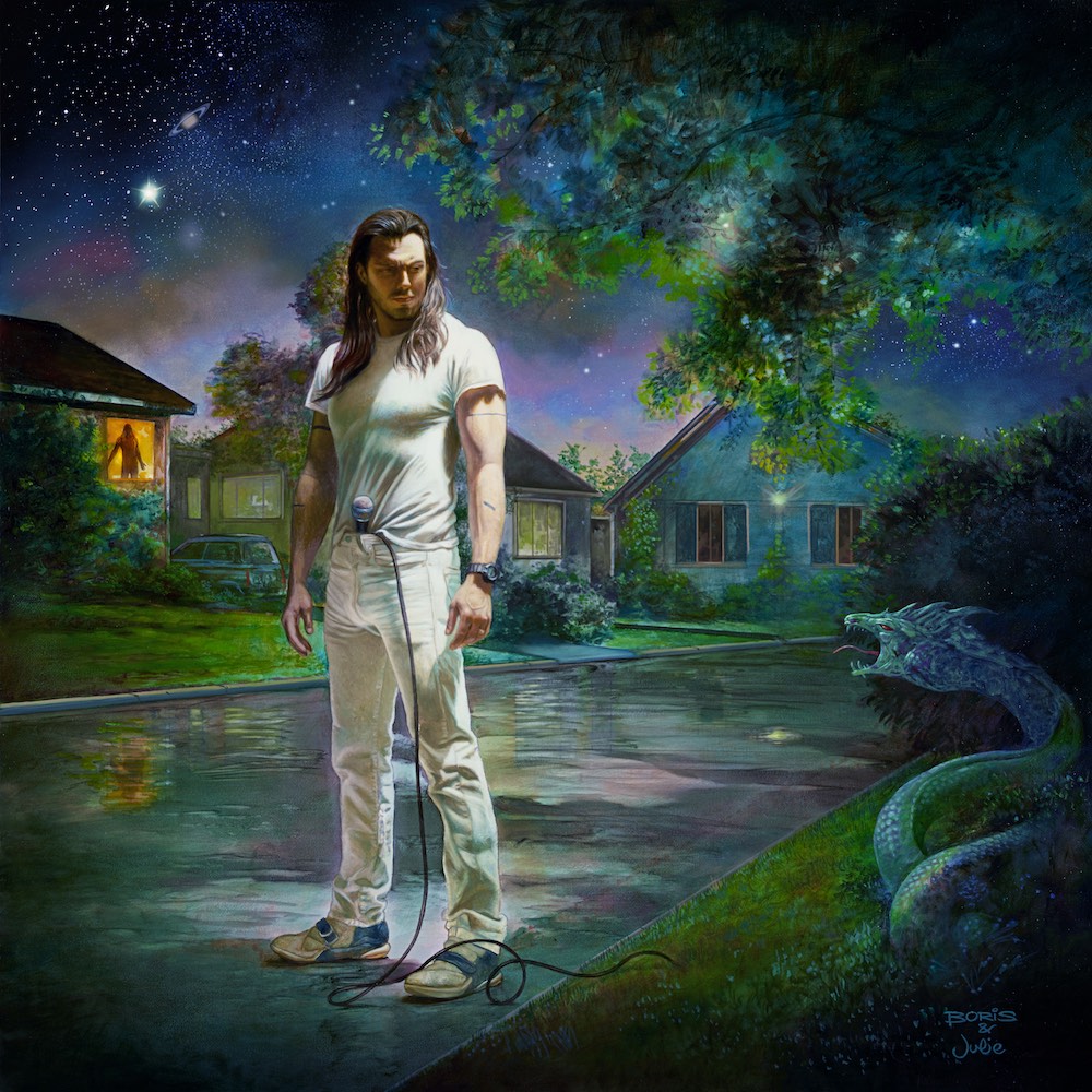 The album cover for Andrew W.K.'s You're Not Alone